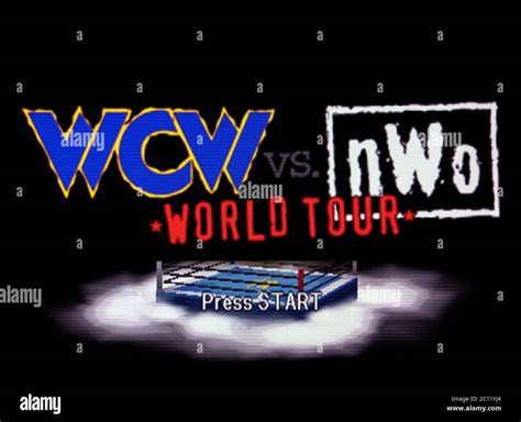 WCW Vs NWo World Tour Nintendo 64 Videogame Editorial Use Only