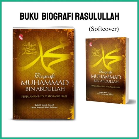 Buku Biografi Muhammad Bin Abdullah Softcover Shopee Malaysia