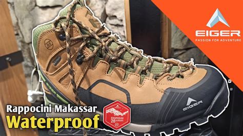 Sepatu Gunung Ekspedisi 28 Puncak Waterproof Brand Eiger Youtube