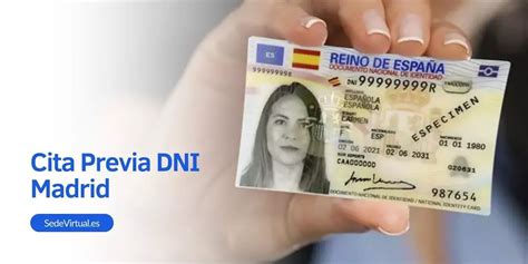 Cita Previa Dni Madrid Sede Virtual