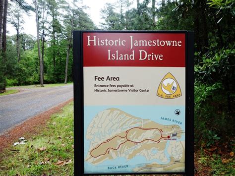 Island Loop Drive Historic Jamestowne Part Of Colonial National