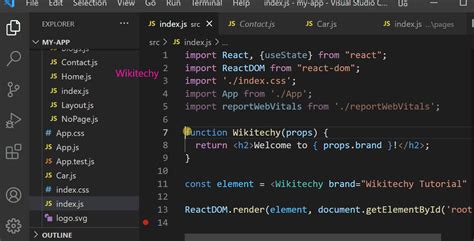 ReactJS Props React Tutorial For Begineers ReactJs Tutorial Wikitechy