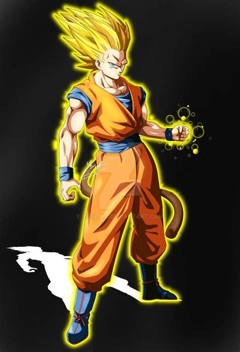 Goku Ssj3 First Concept By Yusaika On Deviantart Personajes De Dragon