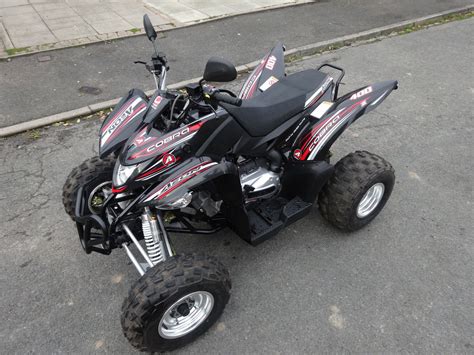 Aeon Cobra Black Fully Automatic Quad Bike