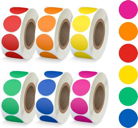 Amazon Avery Removable Color Coding Labels Removable Adhesive