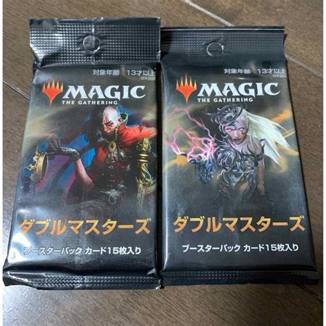 マジック：ザ・ギャザリング Mtg ダブルマスターズ 2パック 日本語版の通販 By ガノンs Shop｜マジックザギャザリングならラクマ