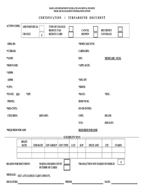 Fillable Online Mmcp Dhmh Maryland MEDICAID MANAGEMENT INFORMATION