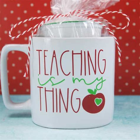 DIY Teacher Gift: Easy Teacher Mug - Burton Avenue