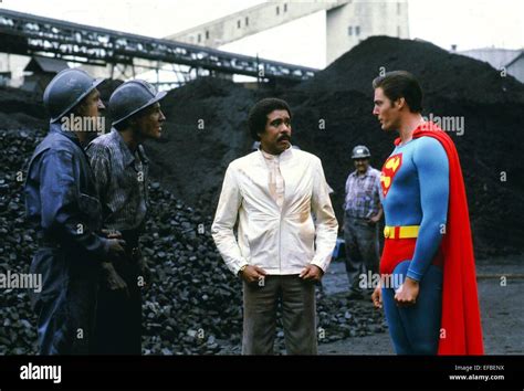 Richard Pryor Christopher Reeve Superman Iii 1983 Stockfotografie