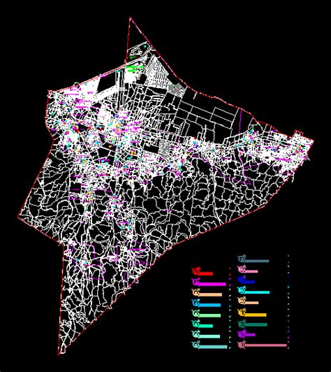 Plano Xochimilco Dwg Block For Autocad • Designs Cad