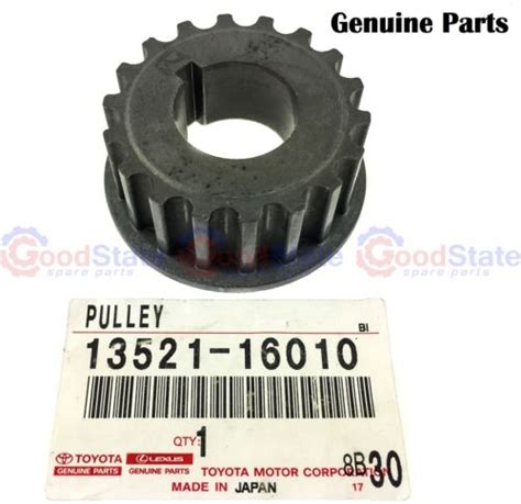 Genuine Mr2 Aw11 4ag 4age 4agze Crankshaft Timing Gear Sprocket Pulley