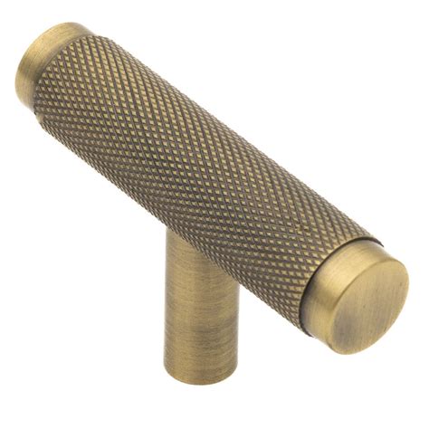 Kastknop Knurled T Bar 50mm Antiek Mooi Betaalbar