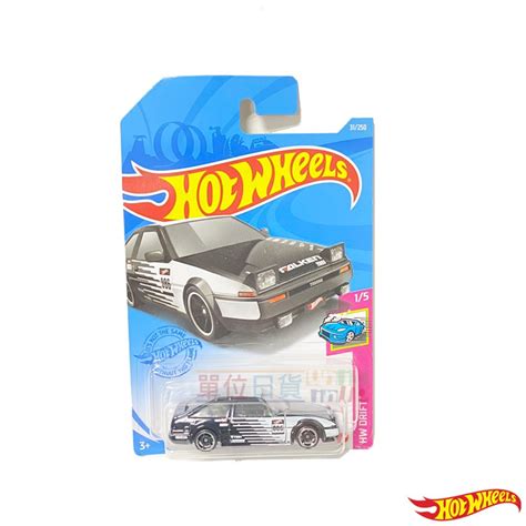 單位日貨 現貨 日本正版 風火輪 Hot Wheels TOYOTA AE SPRINTER 小車 蝦皮購物