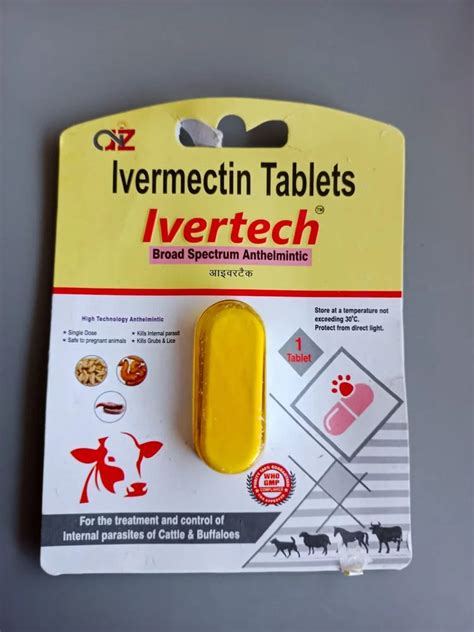 Ivermectin Veterinary Bolus For Control Of Internal Parasite