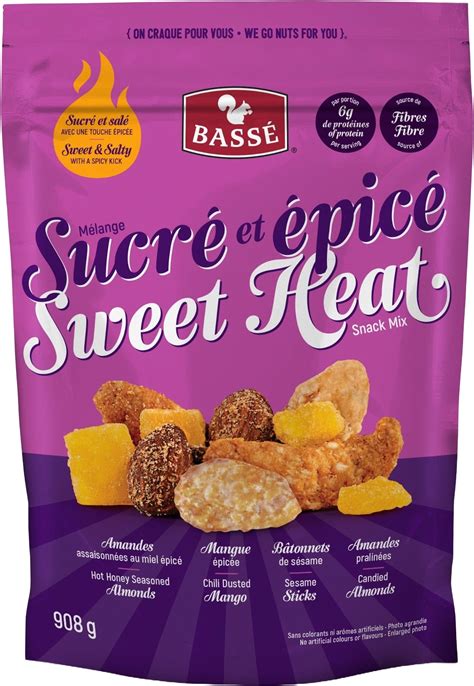 sweet heat snack mix  basse nuts
