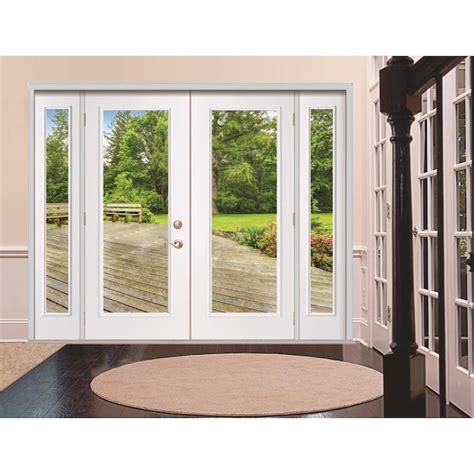 Reliabilt Steel Patio Door 96 In X 80 In Clear Glass Steel Left Hand