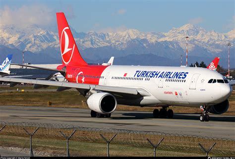 TC JNB Turkish Airlines Airbus A330 203 Photo By Mario Ferioli ID