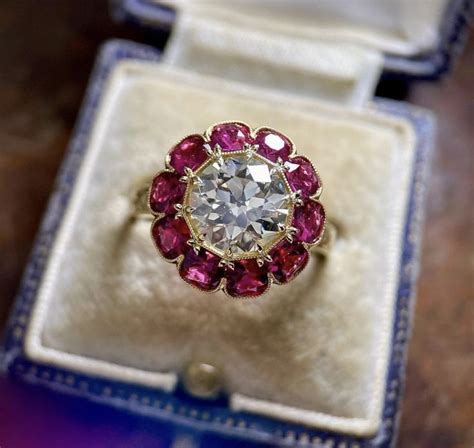 Pin By Manoj Kadel On Rings Ruby Jewelry Ring Victorian Engagement