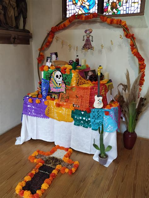 Altar Zum D A De Los Muertos Pfarrei St Elisabeth Darmstadt