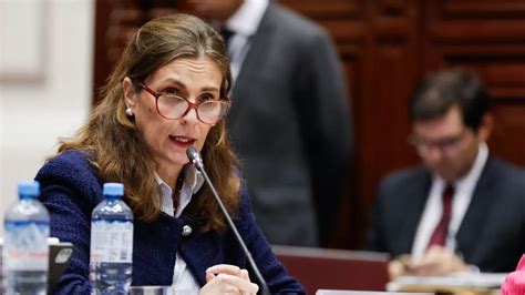 Hania Pérez de Cuéllar sobre investigación contra Dina Boluarte Hay