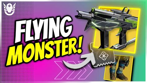 New Monster Exotic Smg Manticore Season Warlock Build Destiny