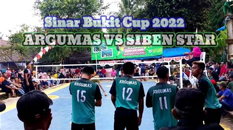 Argumas Vs Siben Star Sinar Bukit Cup Turnamen Sepak Takraw Se