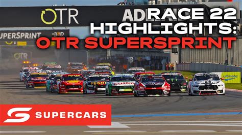 Race 22 Highlights OTR SuperSprint Supercars 2023 YouTube