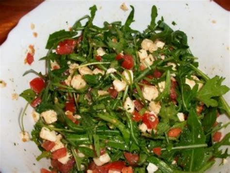 Rucola Tomaten Mozzarella Salat Rezept Kochbar De