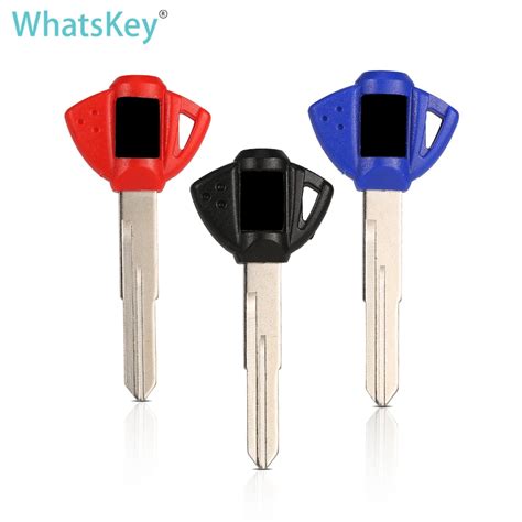 WhatsKey motosiklet anahtarları boş anahtar kesilmemiş Suzuki GSR GSXR