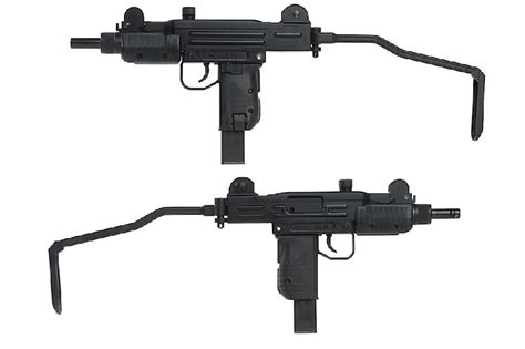 Kwc Mini Uzi Co2 Blowback Smg Air Gun 45mm Bb