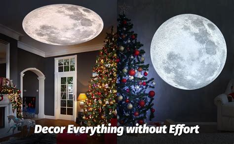 360 Rotatable Moon Projector Night Light Usb Charging Moon Lamp For Brightness Adjustable Earth ...