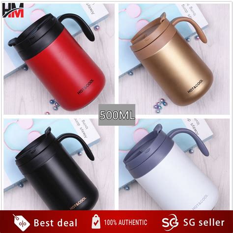 【sg Stock】thermal Vacuum Insulated Stainless Steel Coffee Mug 350