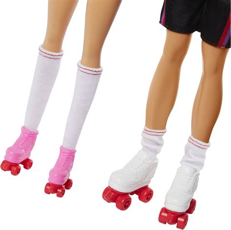 Barbie Fashionistas 65th Anniversary 2 Pack New Roller Skating Barbie