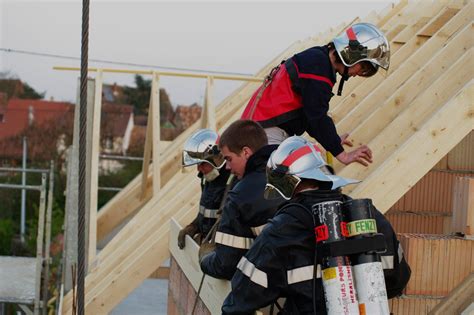 Secours Exercice De Sauvetage Chez Les Pompiers De Herrlisheim