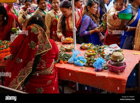 Teej Festival Of Dance In Kathmandu Nepal South Asia Stock Photo Alamy