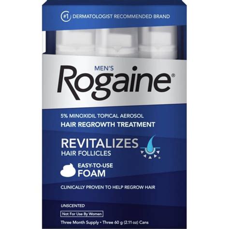 Compra Minoxidil Rogaine Espuma Meses Para Hombre