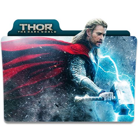 Thor The Dark World Folder Icon By Sonerbyzt On Deviantart