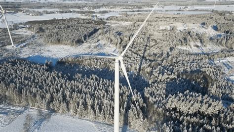 Worlds Tallest 492 Foot Wooden Wind Turbine Installed In Sweden The