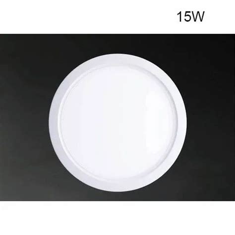 Cool White Ceramic W Round Led Panel Light At Rs Piece In Bhuj