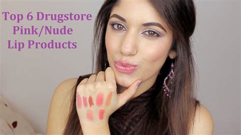 Top 6 Pink Nude Drugstore Lip Products YouTube