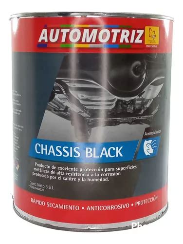 Pintura Negro Chassis Vp Galon Mercadolibre