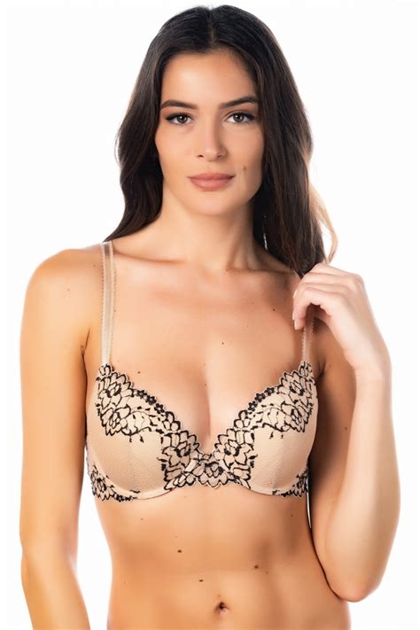 Soutien Gorge Just For Victoria Jally Sg Nude Couleur Beige Taille D D D