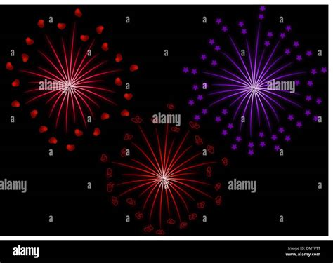 Rauchfeuerwerk Stock Vektorgrafiken Kaufen Alamy