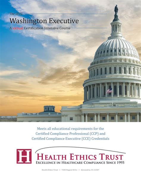 Healthcare Compliance Excellence Since Health Ethics Trust