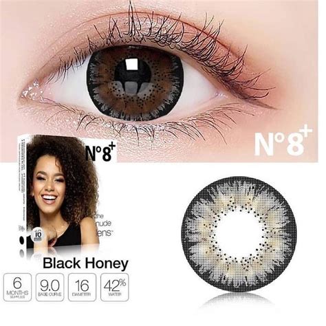 Jual Hemat Pilihan Softlens Ice N Black Honey Normal Dan Minus