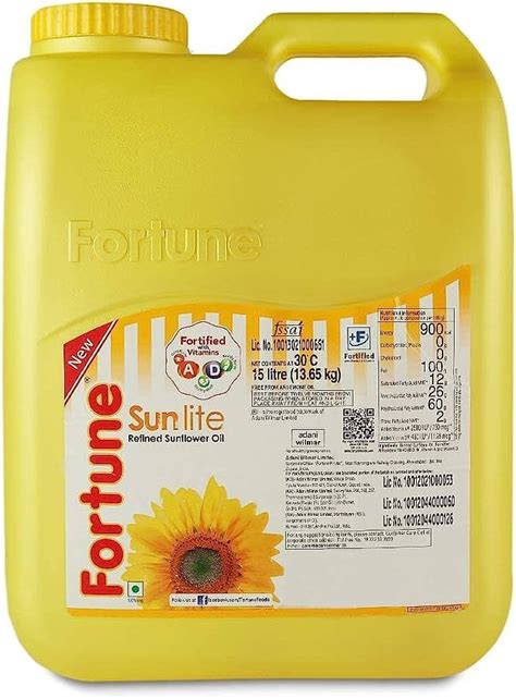 Sunflower Oil Packaging Type Plastic Container Packaging Size