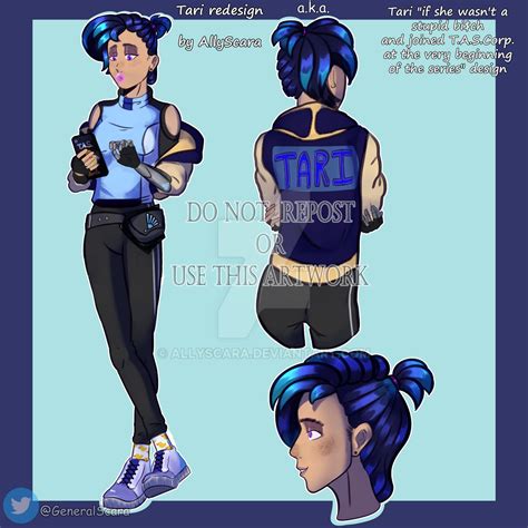 Tari Redesign Meta Runner By Allyscara On Deviantart