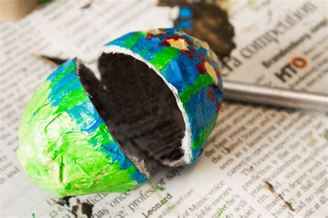 How To Papier Mache Easter Eggs Crafting A Green World