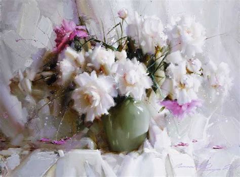 Ramil Gappasov and his floral impressionism | Flower painting, Floral ...