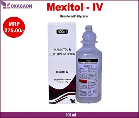 Mannitol Glycerin Infusion Oxagaon Packaging Size Ml At Rs